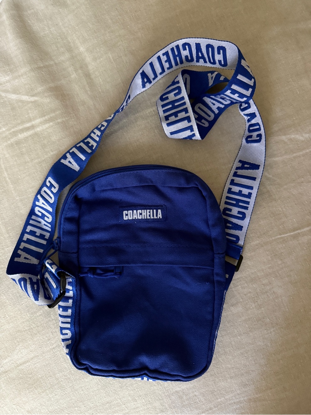 Coachella 2025 Royal Blue Crossbody Bag